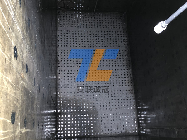 污水處理廠臭氧氧化池專用濾板水帽施工流程